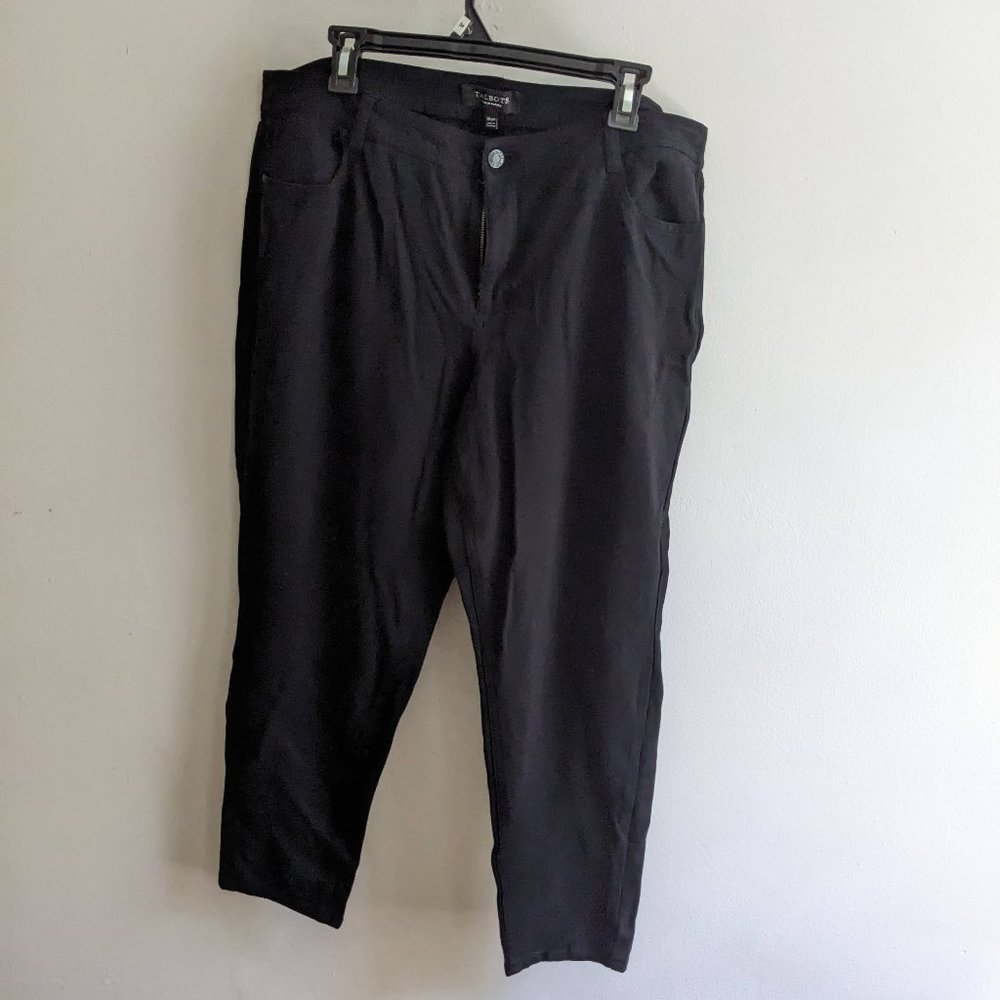 Talbot's Women's Petites Crop Slacks Pants size 18 petites